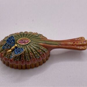 2005 Estee Lauder/JAY STRONGWATER Pleasures "BOUDOIR BUTTERFLY" Solid Perfume